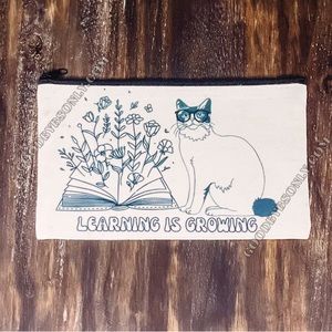 NWT PERSONALIZED MULTI-PURPOSE BAG, 8.3”x5”